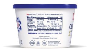 Great value cottage cheese nutrition