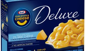 Kraft mac and cheese deluxe nutrition