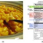 Macaroni and cheese nutrition facts label