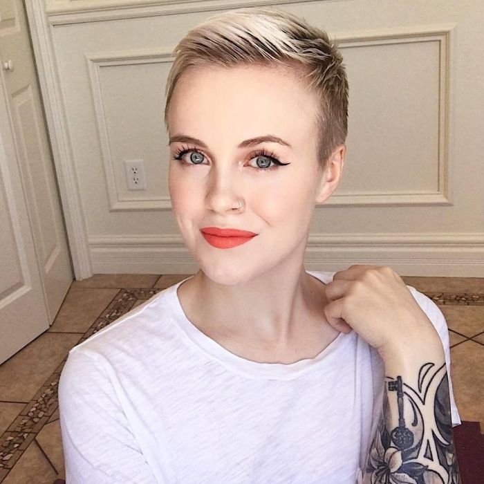 Pixie hair thin fine cut women short haircuts style