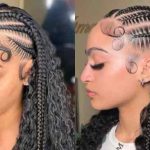 Braided curly hair hairstyles