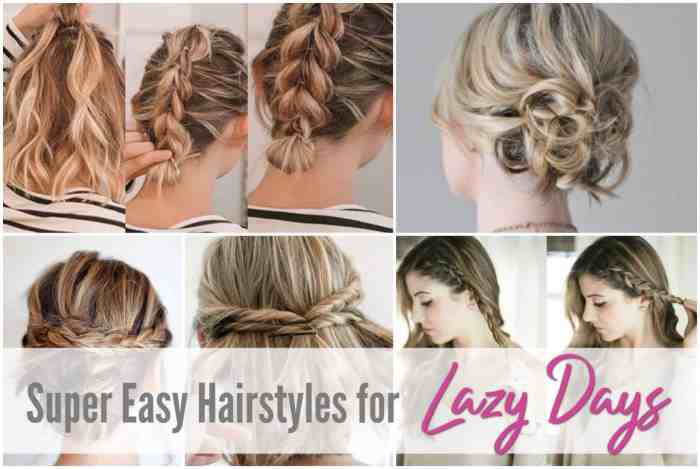 Cute easy hairstyles for medium hair