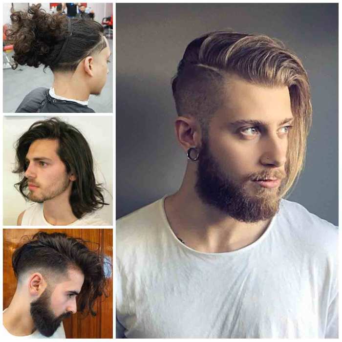 Mens hairstyles with long hair on top