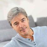 Men's hairstyles gray hair