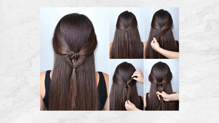 Easy and nice hairstyles for long hair