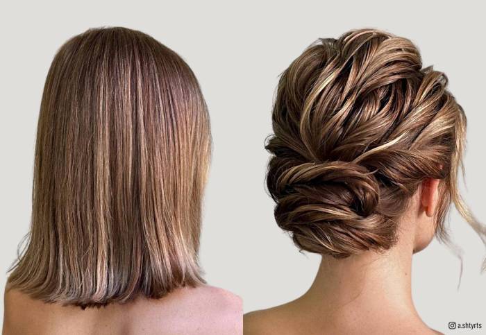 Prom hairstyles short hair