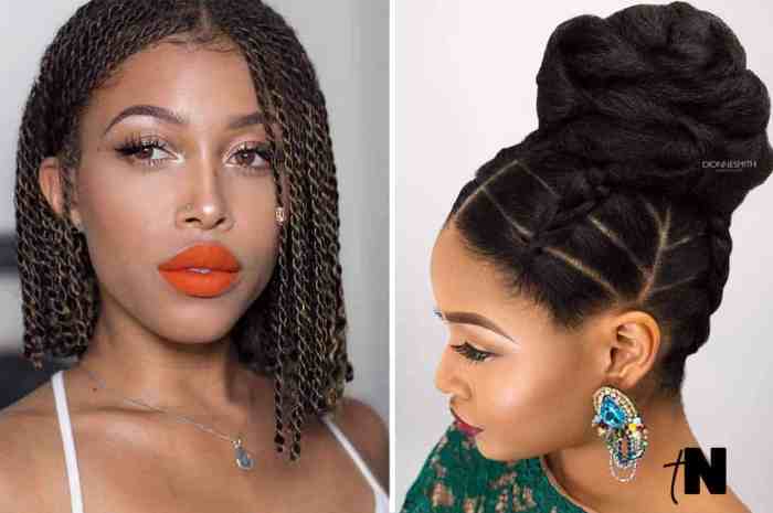 Protective hairstyles for hair growth